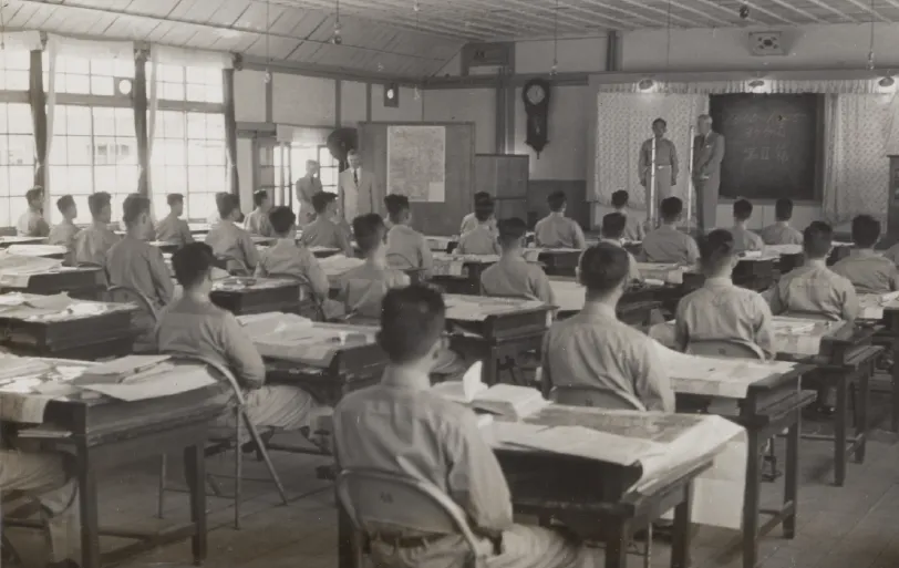 BP 1 Van Fleets visit to ROK Army in 87