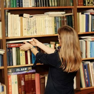 Taking inventory of library books